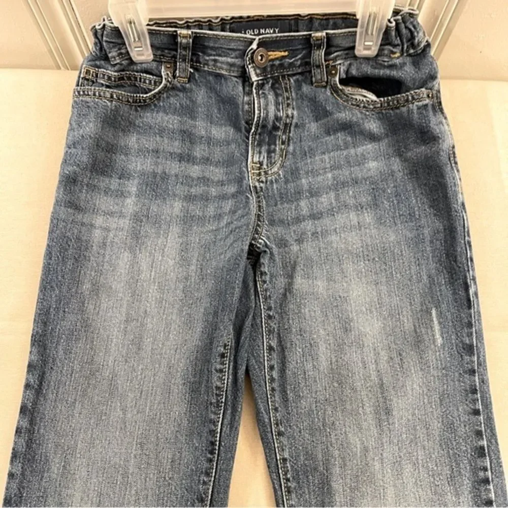 Old Navy Boys Skinny Adjustable Waist Jeans Size 14‎